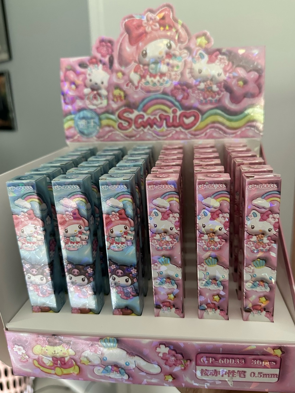 36 Box Sanrio Hello Kitty and My Melody pens